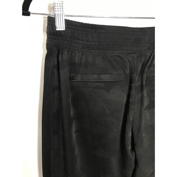 Athleta Brooklyn Lined Jogger Camo Lux Black Pant Women's 0 Lounge - Picture 6 of 11